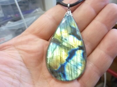 Pendentif Labradorite spécial pour thérapeute GG T01