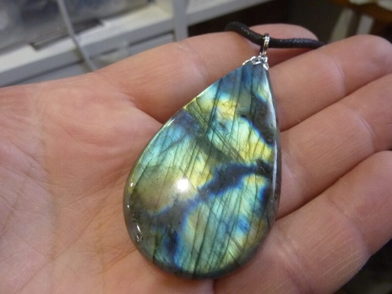 Pendentif Labradorite spécial pour thérapeute GG T01
