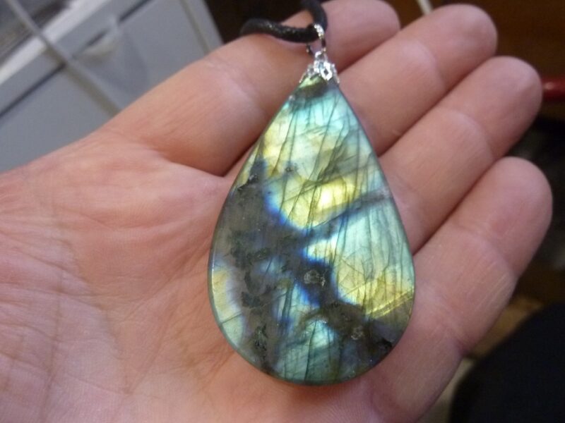Pendentif Labradorite spécial pour thérapeute GG T01