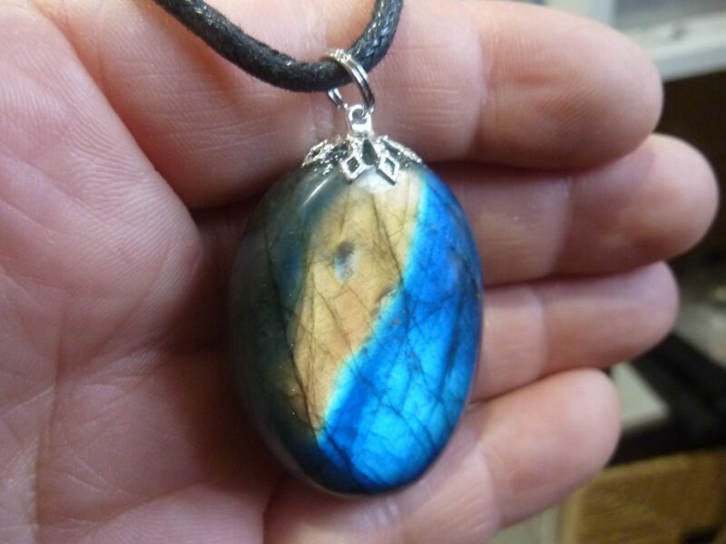 Pendentif Labradorite spécial pour thérapeute GG T02