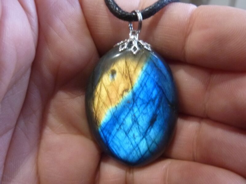 Pendentif Labradorite spécial pour thérapeute GG T02