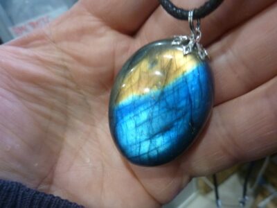Pendentif Labradorite spécial pour thérapeute GG T02
