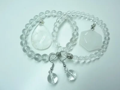 Bijoux Quartz cristal de roche