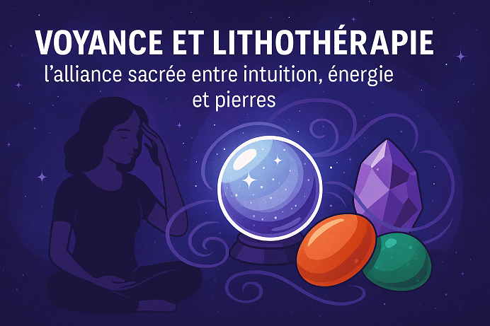 Voyance et lithothérapie : l’alliance sacrée entre intuition, énergie et pierres