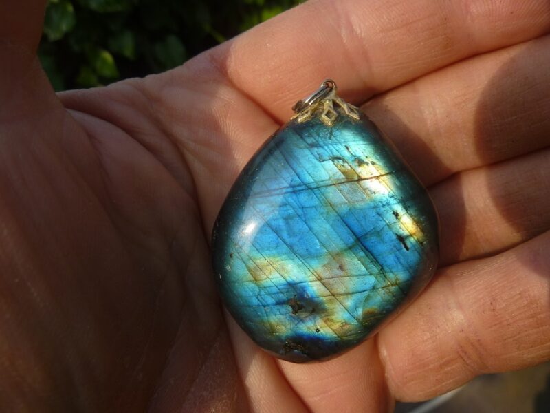 Pendentif Labradorite spécial pour thérapeute GG B78