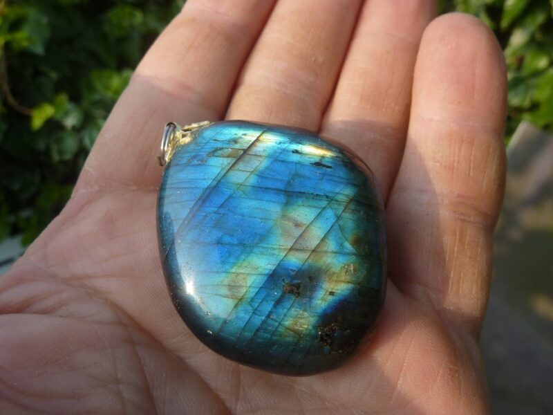 Pendentif Labradorite spécial pour thérapeute GG B78