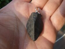 Pendentif Spinelle noir 20,5 gr ultra rare gg F54