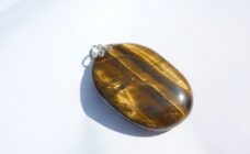 Pendentif Oeil de tigre GG J02