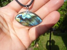 Collier pendentif Labradorite GG AR2