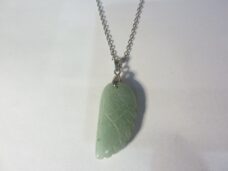 Pendentif aventurine aile d’ange Argent 925 confiance en soi-anti-stress