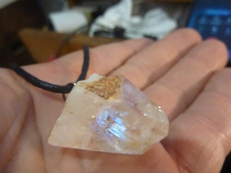 Pendentif quartz cristal de roche GG 0107 – Image 4