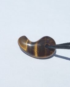Collier pendentif Oeil de tigre