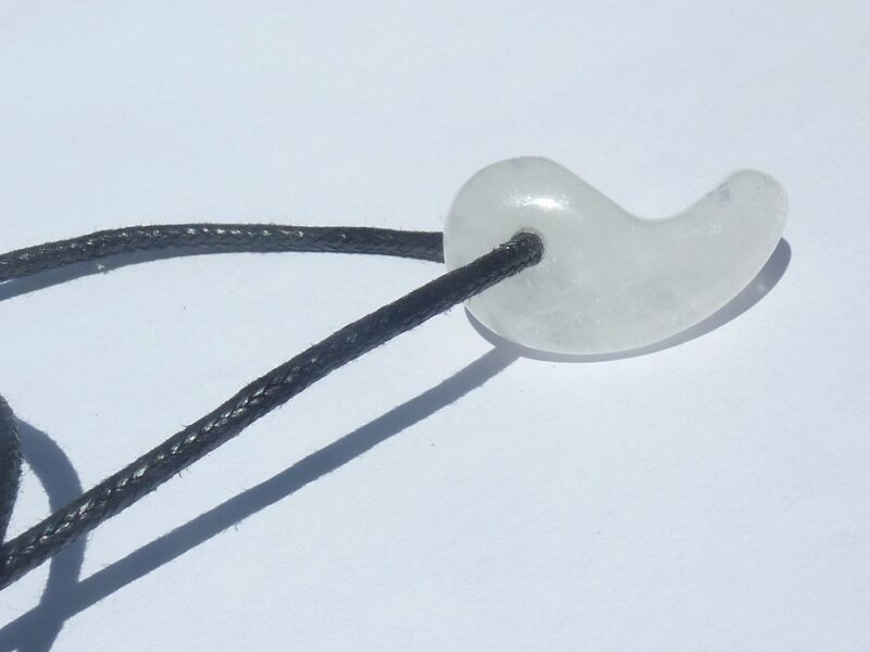 Collier pendentif quartz cristal de roche
