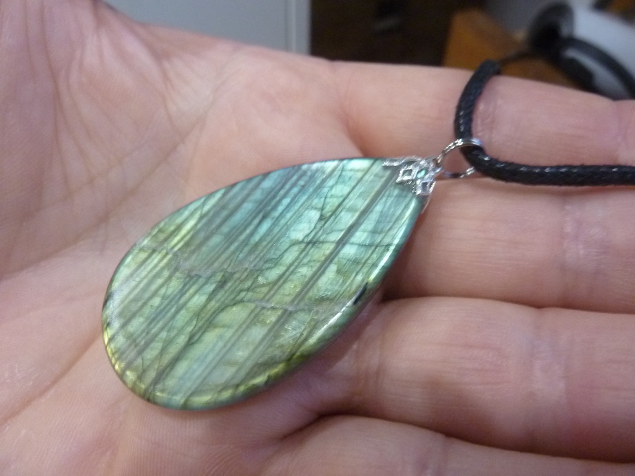 Collier pendentif Labradorite GG 2207