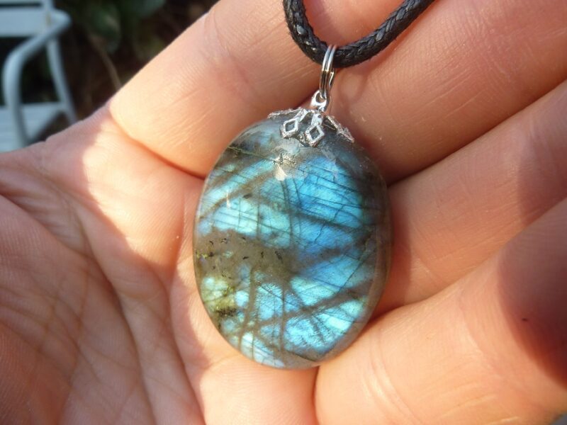 Collier pendentif Labradorite GG 7807