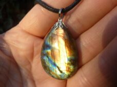 Collier pendentif Labradorite GG 1407