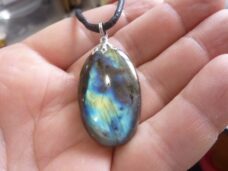 Collier pendentif Labradorite GG 1608