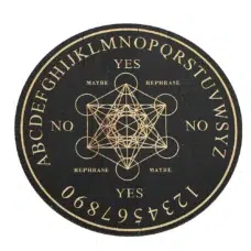 Planche De Pendule cube de Métatron Divination Radiesthésie