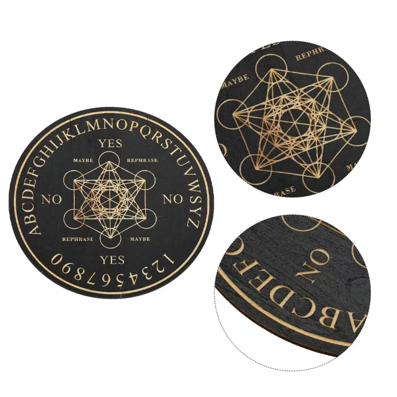 Planche De Pendule cube de Métatron Divination Radiesthésie