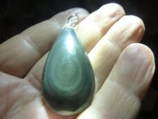 Pendentif Obsidienne oeil céleste GG 1209