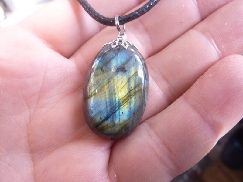 Collier pendentif Labradorite GG 1810