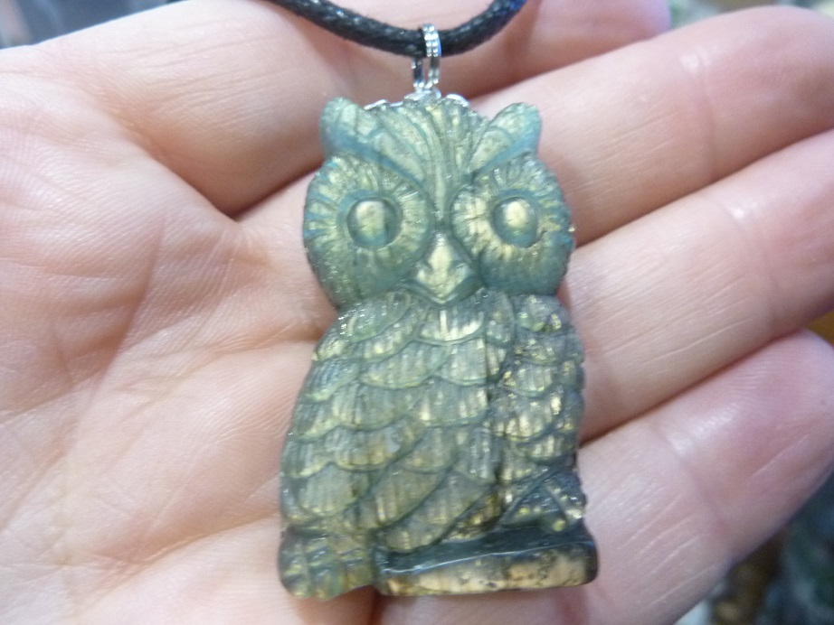 Pendentif Hibou Labradorite GG 2910
