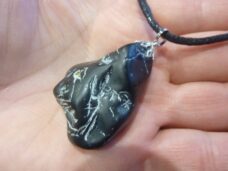 Pendentif Spinelle noir 31,2 gr ultra rare GG 3311