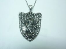 Collier pendentif protection Archange Michael st Michel