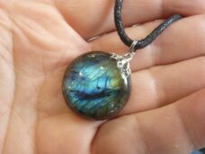 Collier pendentif Labradorite GG 1401