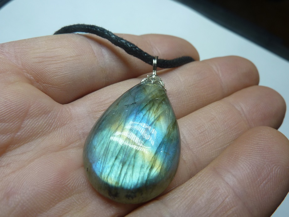 Collier pendentif Labradorite GG 1501