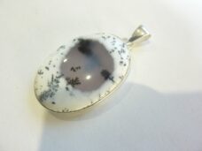 Pendentif Merlinite opale dentritique argent 925 ref 1275