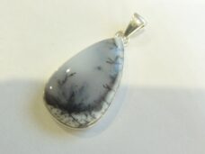 Pendentif Merlinite opale dentritique argent 925 ref 1278