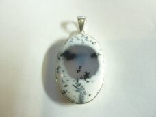 Pendentif Merlinite opale dentritique argent 925 ref 1275