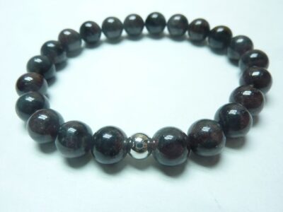 Bracelet Astrophyllite-Perles rondes 8 mm
