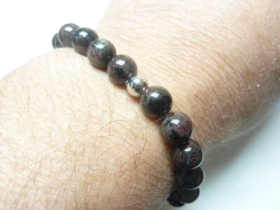 Bracelet Astrophyllite-Perles rondes 8 mm